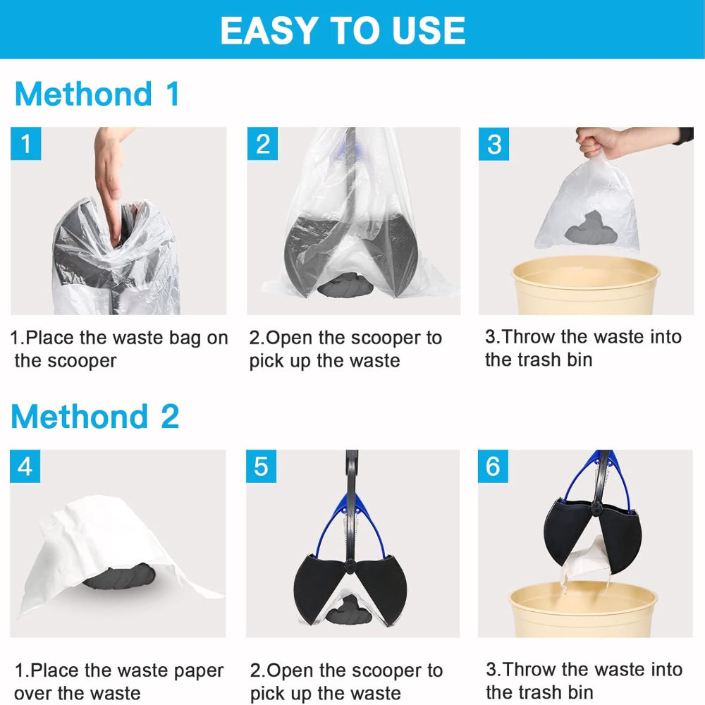 Pooper Scooper for Yard Cleaning