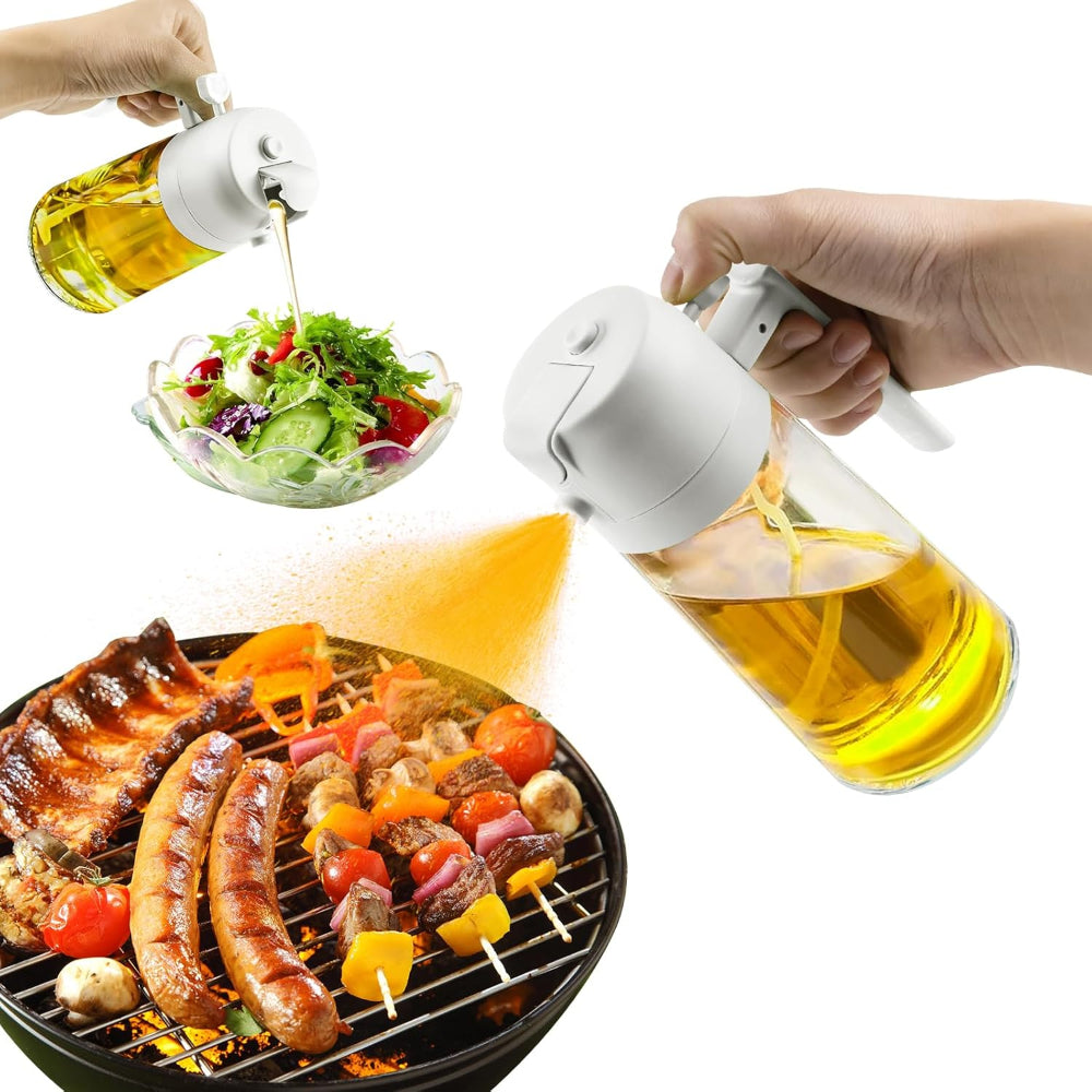 Oil Sprayer for Cooking, 17oz Olive Oil Sprayer