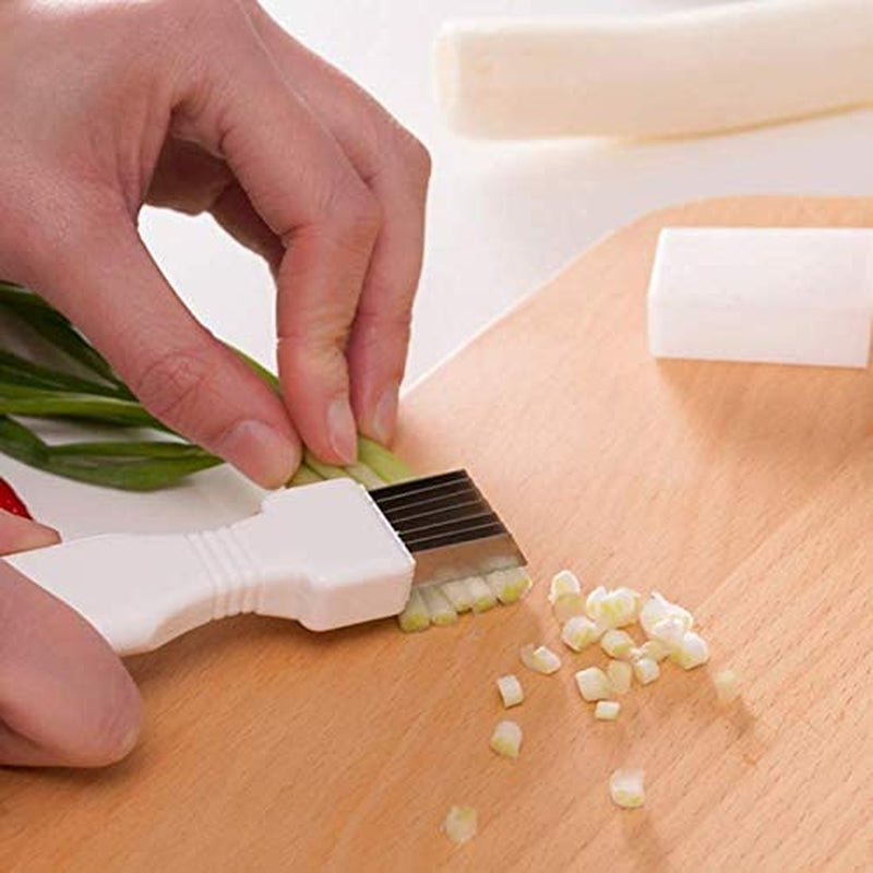 Stainless Steel Scallion Vegetable Cutter Food Choppers